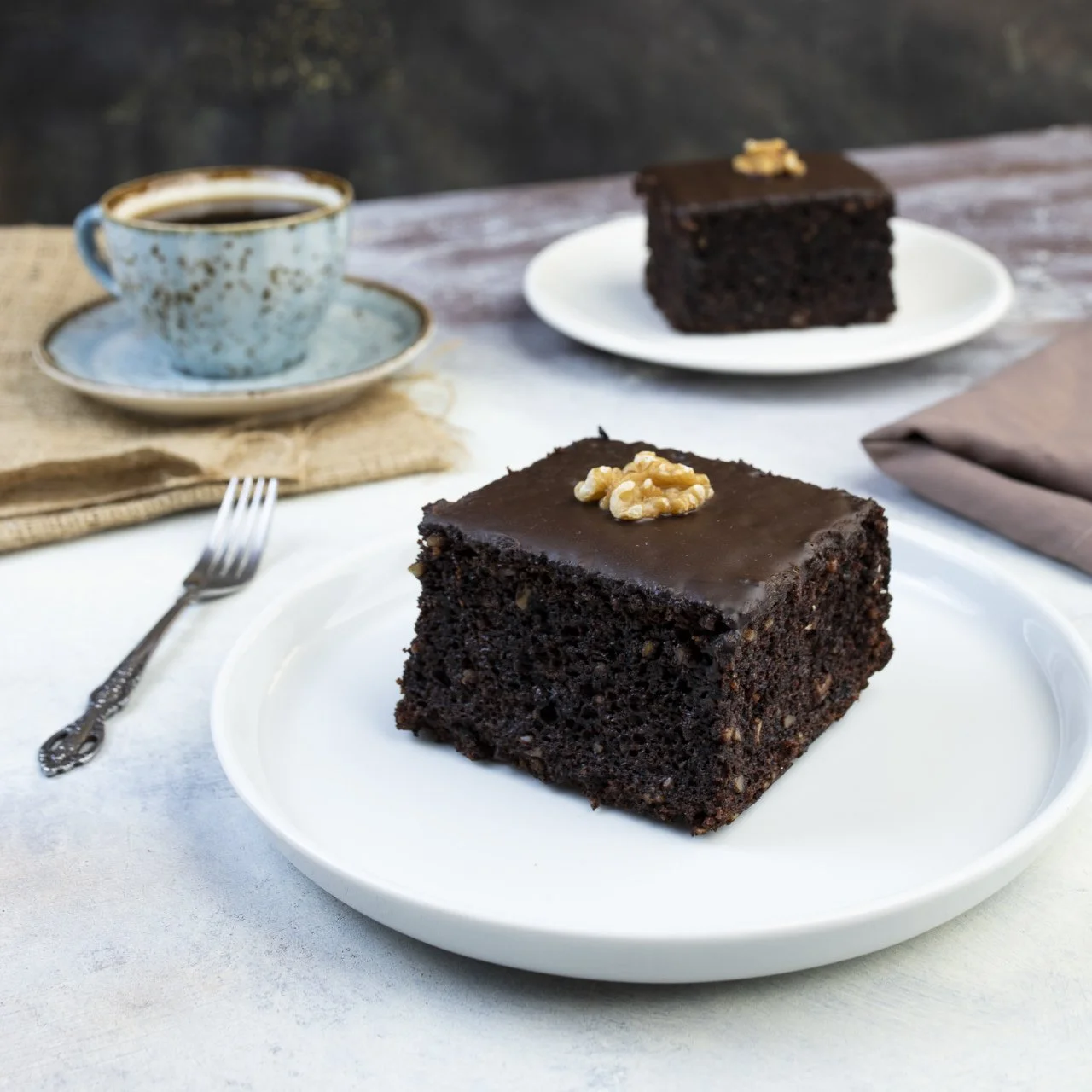 Cevizli Browni Kek